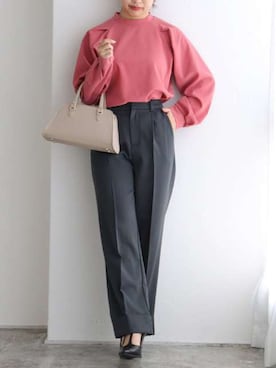 Pierrotスタッフ★大人に似合う高コスパ服をお届けさん(レディース・165cm)の秋コーディネート
