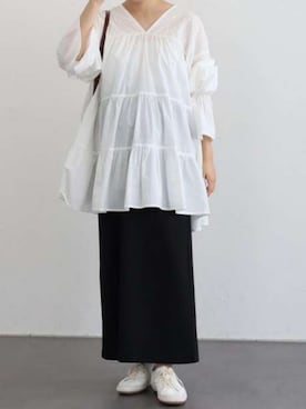 「Pierrot（ピエロ）のアイテム」を使った、Pierrotスタッフ★大人に似合う高コスパ服をお届けさん（レディース・150cm）の夏コーディネート