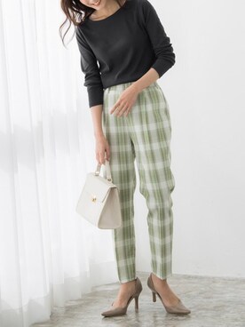 Pierrotスタッフ★大人に似合う高コスパ服をお届けさん(レディース・165cm)の冬コーディネート