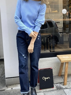Pierrotスタッフ★大人に似合う高コスパ服をお届けさん(レディース・157cm)の冬コーディネート