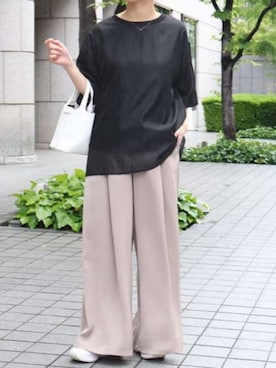 「Pierrot（ピエロ）のアイテム」を使った、Pierrotスタッフ★大人に似合う高コスパ服をお届けさん（レディース・150cm）の夏コーディネート