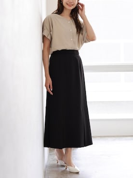 Pierrotスタッフ★大人に似合う高コスパ服をお届けさん（レディース・165cm）の夏コーディネート