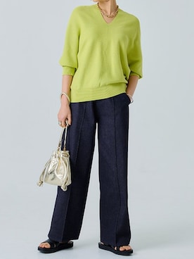 「RASW（ラス）のアイテム」を使った、Pierrotスタッフ★大人に似合う高コスパ服をお届けさん（レディース・165cm）の春コーディネート