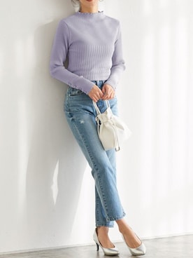 Pierrotスタッフ★大人に似合う高コスパ服をお届けさん（レディース・163cm）の冬コーディネート