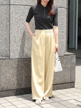 「Pierrot（ピエロ）のアイテム」を使った、Pierrotスタッフ★大人に似合う高コスパ服をお届けさん（レディース・163cm）の夏コーディネート