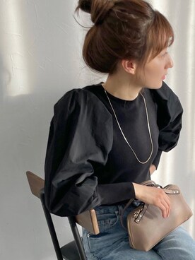 Pierrotスタッフ★大人に似合う高コスパ服をお届けさん（レディース・163cm）の冬コーディネート