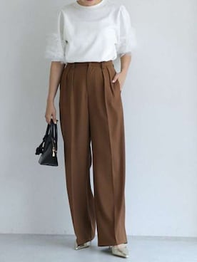 「Pierrot（ピエロ）のアイテム」を使った、Pierrotスタッフ★大人に似合う高コスパ服をお届けさん（レディース・157cm）の夏コーディネート