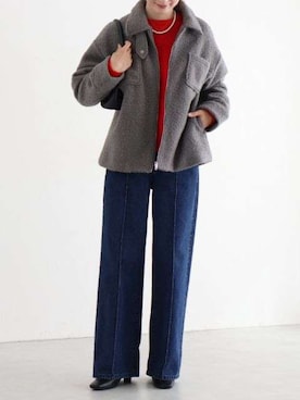 「Pierrot（ピエロ）のアイテム」を使った、Pierrotスタッフ★大人に似合う高コスパ服をお届けさん（レディース・163cm）の秋コーディネート