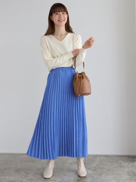 Pierrotスタッフ★大人に似合う高コスパ服をお届けさん(レディース・163cm)の秋コーディネート