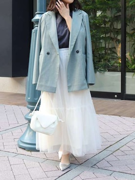 Pierrotスタッフ★大人に似合う高コスパ服をお届けさん（レディース・150cm）の冬コーディネート