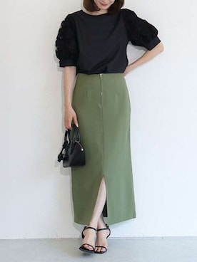 「Pierrot（ピエロ）のアイテム」を使った、Pierrotスタッフ★大人に似合う高コスパ服をお届けさん（レディース・163cm）の夏コーディネート