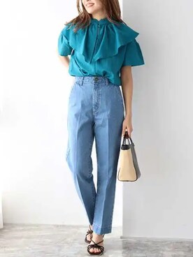 Pierrotスタッフ★大人に似合う高コスパ服をお届けさん（レディース・157cm）の春コーディネート