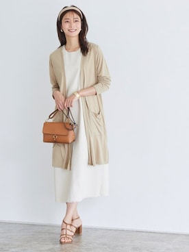 Pierrotスタッフ★大人に似合う高コスパ服をお届けさん(レディース・163cm)の夏コーディネート