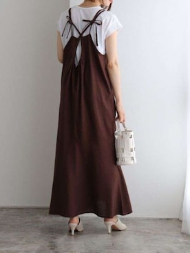 Pierrotスタッフ★大人に似合う高コスパ服をお届けさん(レディース・165cm)の夏コーディネート