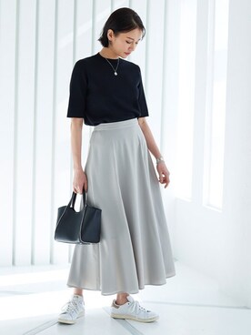 「RASW（ラス）のアイテム」を使った、Pierrotスタッフ★大人に似合う高コスパ服をお届けさん（レディース・165cm）の春コーディネート