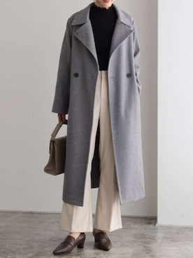 Pierrotスタッフ★大人に似合う高コスパ服をお届けさん（レディース・157cm）の冬コーディネート