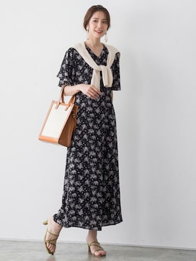 Pierrotスタッフ★大人に似合う高コスパ服をお届けさん(レディース・165cm)の夏コーディネート