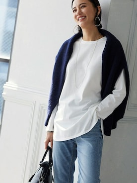 「RASW（ラス）のアイテム」を使った、Pierrotスタッフ★大人に似合う高コスパ服をお届けさん（レディース・165cm）の秋コーディネート