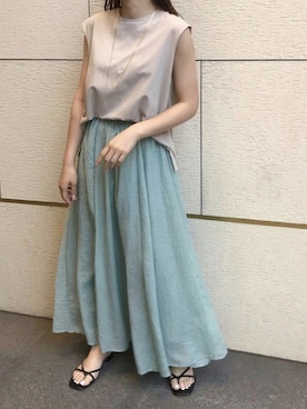 Pierrotスタッフ★大人に似合う高コスパ服をお届けさん（レディース・165cm）の夏コーディネート