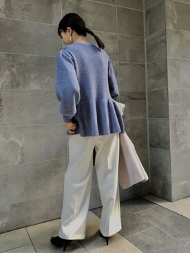 Pierrotスタッフ★大人に似合う高コスパ服をお届けさん（レディース・158cm）の冬コーディネート