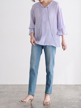 Pierrotスタッフ★大人に似合う高コスパ服をお届けさん(レディース・165cm)の春コーディネート