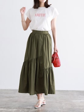 Pierrotスタッフ★大人に似合う高コスパ服をお届けさん(レディース・165cm)の春コーディネート