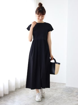Pierrotスタッフ★大人に似合う高コスパ服をお届けさん（レディース・163cm）の夏コーディネート