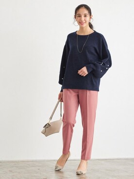 Pierrotスタッフ★大人に似合う高コスパ服をお届けさん（レディース・165cm）の秋コーディネート