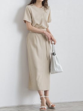 Pierrotスタッフ★大人に似合う高コスパ服をお届けさん(レディース・163cm)の春コーディネート