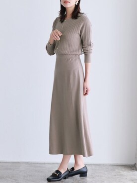 Pierrotスタッフ★大人に似合う高コスパ服をお届けさん(レディース・167cm)の秋コーディネート