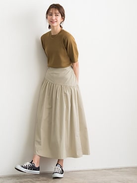 Pierrotスタッフ★大人に似合う高コスパ服をお届けさん(レディース・165cm)の夏コーディネート