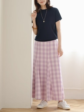 Pierrotスタッフ★大人に似合う高コスパ服をお届けさん（レディース・165cm）の夏コーディネート