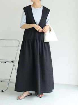 Pierrotスタッフ★大人に似合う高コスパ服をお届けさん(レディース・150cm)の夏コーディネート
