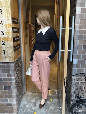 Pierrotスタッフ★大人に似合う高コスパ服をお届けさん（レディース・157cm）の冬コーディネート