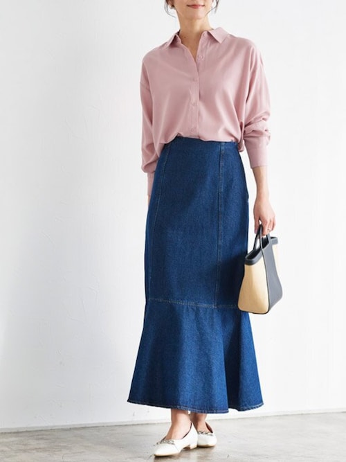 L'Appartement コルピエロ 23SSとろみシャツブラウス L'Appartement コルピエロ 23SSとろみシャツブラウス