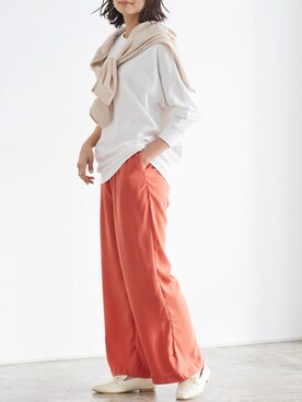 Pierrotスタッフ★大人に似合う高コスパ服をお届けさん（レディース・165cm）の春コーディネート