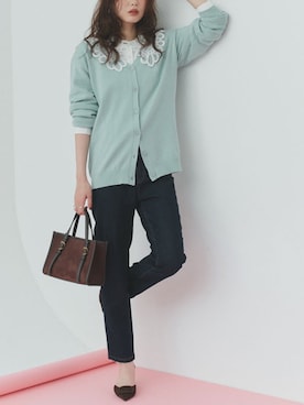 「Pierrot（ピエロ）のアイテム」を使った、Pierrotスタッフ★大人に似合う高コスパ服をお届けさん（レディース・167cm）の秋コーディネート