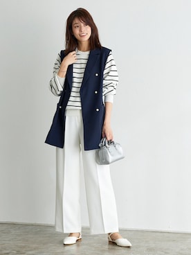 Pierrotスタッフ★大人に似合う高コスパ服をお届けさん(レディース・165cm)の冬コーディネート