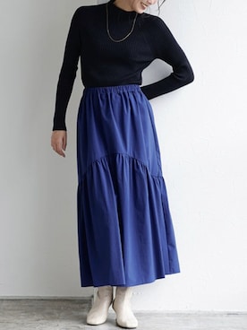 Pierrotスタッフ★大人に似合う高コスパ服をお届けさん(レディース・163cm)の秋コーディネート