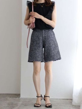 Pierrotスタッフ★大人に似合う高コスパ服をお届けさん(レディース・163cm)の夏コーディネート