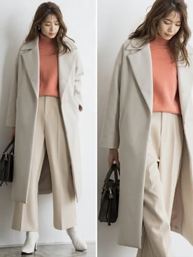 Pierrotスタッフ★大人に似合う高コスパ服をお届けさん（レディース・165cm）の冬コーディネート