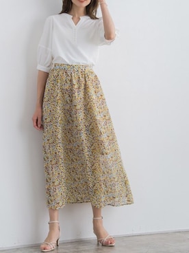Pierrotスタッフ★大人に似合う高コスパ服をお届けさん(レディース・165cm)の春コーディネート