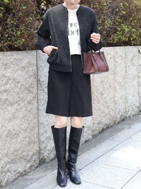 Pierrotスタッフ★大人に似合う高コスパ服をお届けさん（骨格ストレート・レディース・163cm）の秋コーディネート