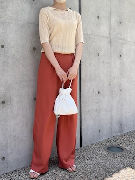 Pierrotスタッフ★大人に似合う高コスパ服をお届けさん（レディース・158cm）の春コーディネート