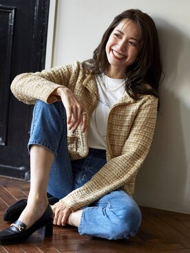 Pierrotスタッフ★大人に似合う高コスパ服をお届けさん（レディース・165cm）の秋コーディネート