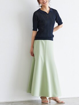 Pierrotスタッフ★大人に似合う高コスパ服をお届けさん(レディース・165cm)の夏コーディネート