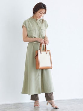 Pierrotスタッフ★大人に似合う高コスパ服をお届けさん(レディース・163cm)の夏コーディネート