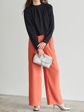 Pierrotスタッフ★大人に似合う高コスパ服をお届けさん（レディース・163cm）の冬コーディネート