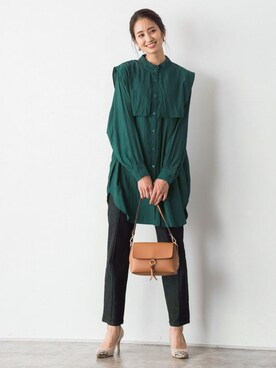 Pierrotスタッフ★大人に似合う高コスパ服をお届けさん（レディース・165cm）の秋コーディネート