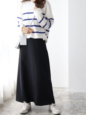 Pierrotスタッフ★大人に似合う高コスパ服をお届けさん（レディース・163cm）の春コーディネート